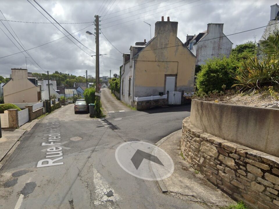 Rue Frédéric Le Guyader à Douarnenez