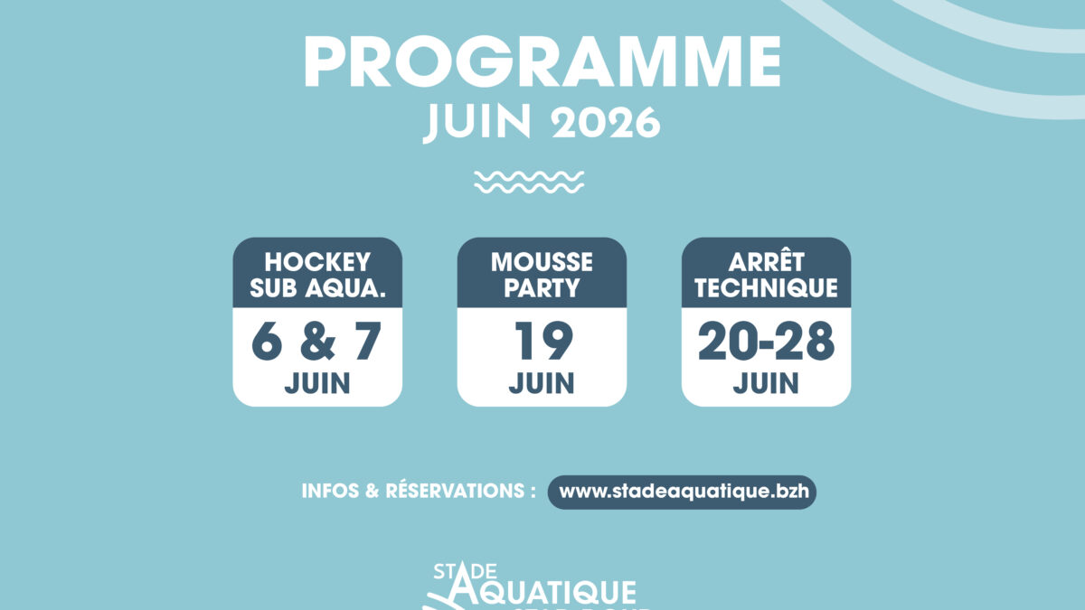 agendas juin stade aquatique