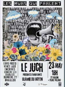 Affiche projet "Les murs qui parlent"